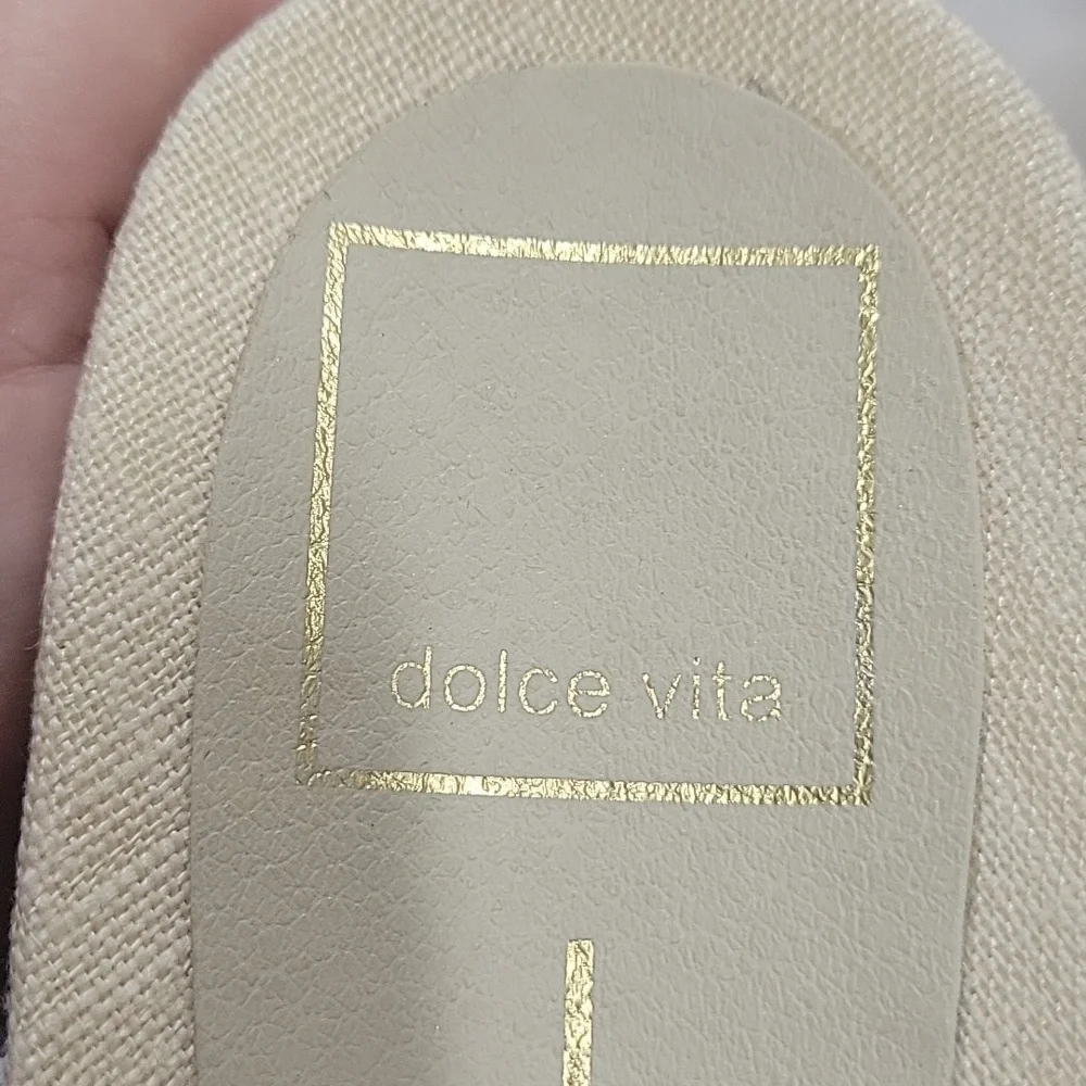 Dolce Vita Giza Knotted Platform square toe Slides-Size 8 - Picture 13 of 14